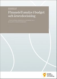 Omslag, Finansiell analys i budget och årsredovisning